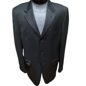 Jones New York mens suit jacket, 42L, black